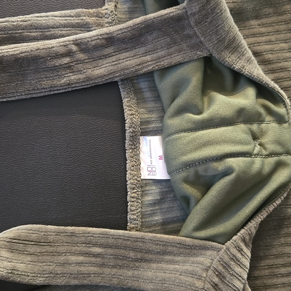 Green Corduroy Dress